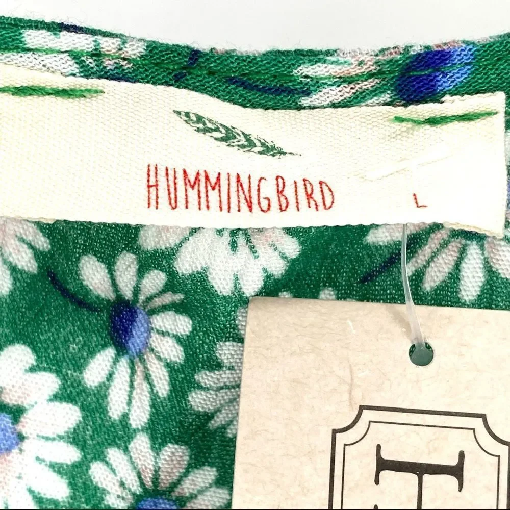 Hummingbird Women's All the Vibes Floral Dress - L